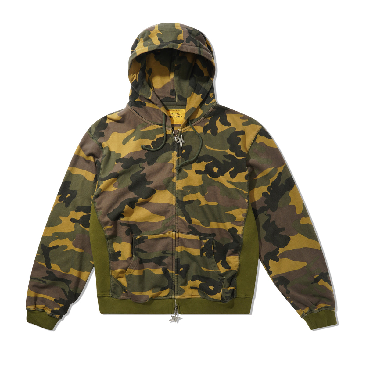 C-Star Double Zip Hoodie, Camo
