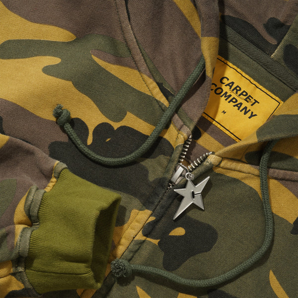 Carpet Company C-Star Double Zip Hoodie, Camo