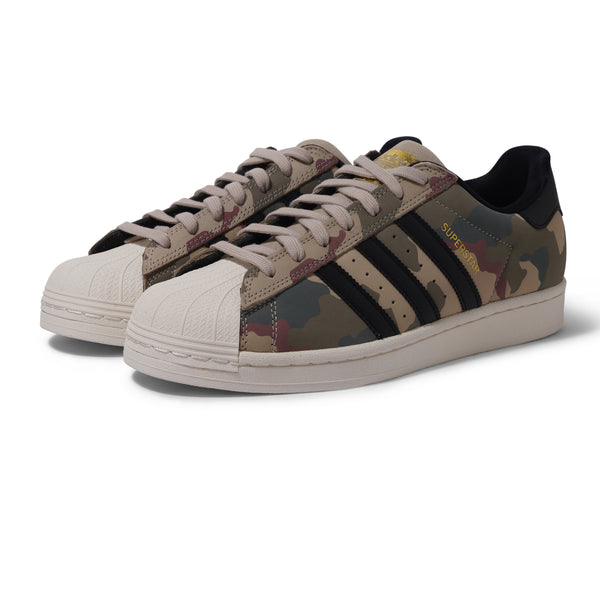 adidas Superstar ADV, Khaki, Core Black & Chalk White