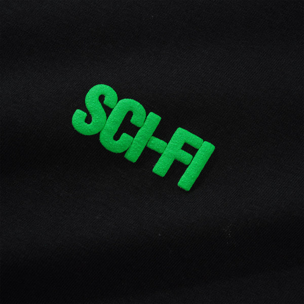 Sci-Fi Fantasy Tiny Big Logo Tee, Black