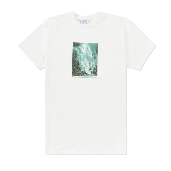 Sci-Fi Fantasy Waterfall Tee, White