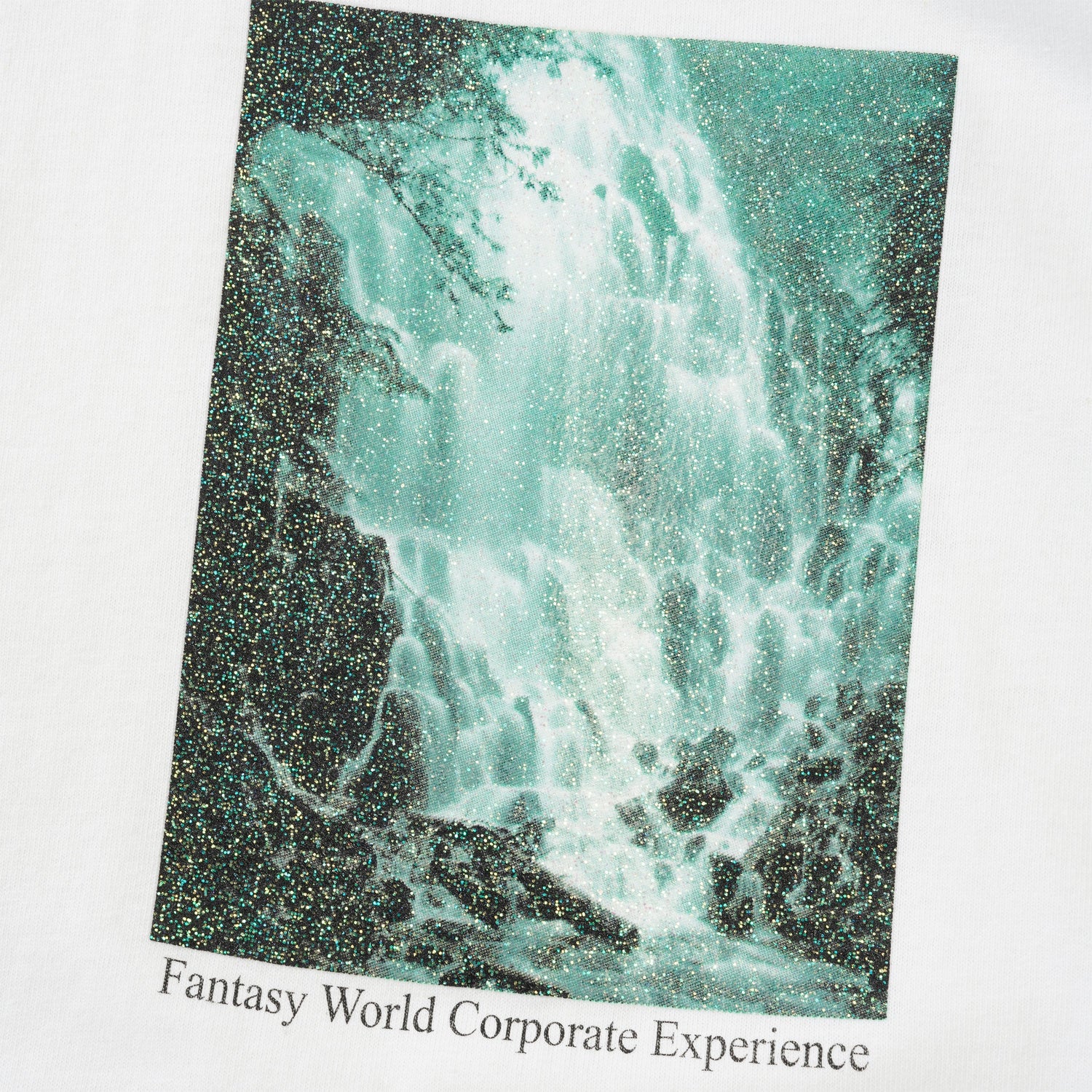 Waterfall Tee, White