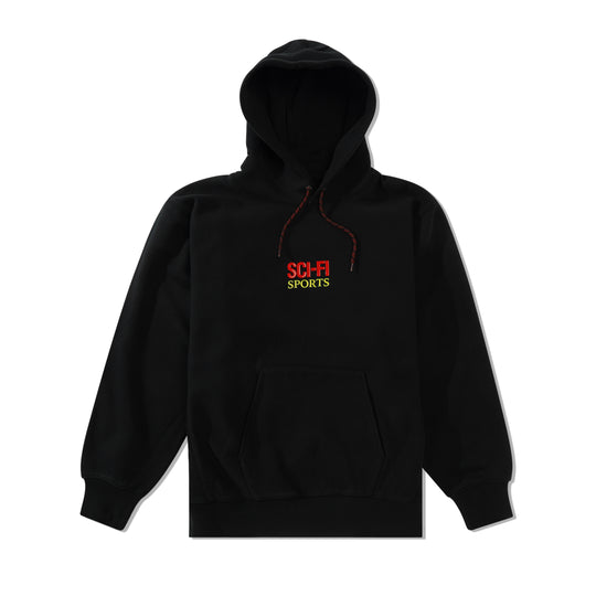 Sci-Fi Sports Pullover Hood, Black
