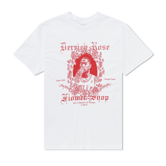 Rose Tee, White