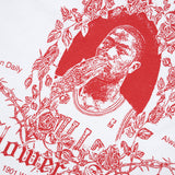 Rose Tee, White