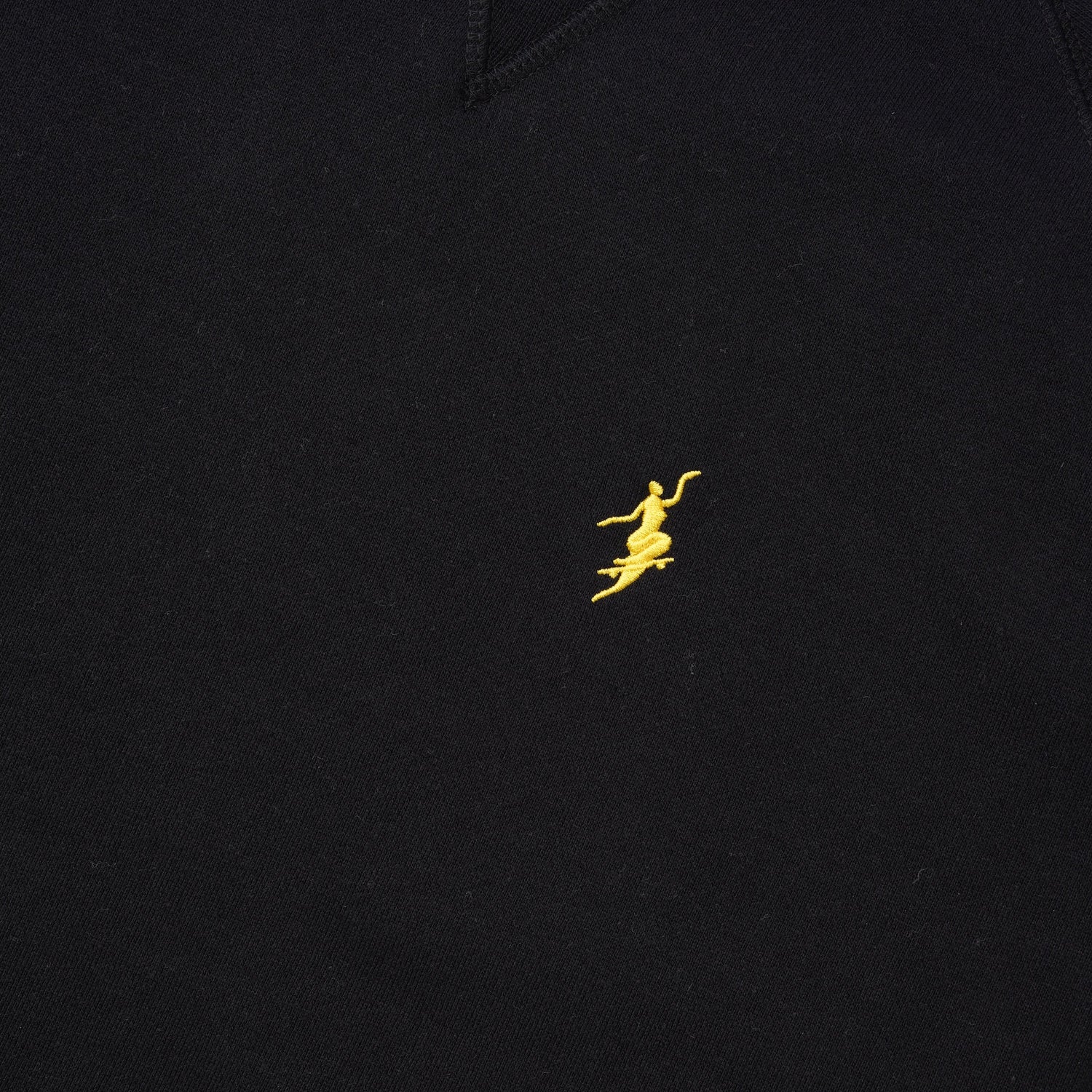 No Comply Default Crewneck, Black