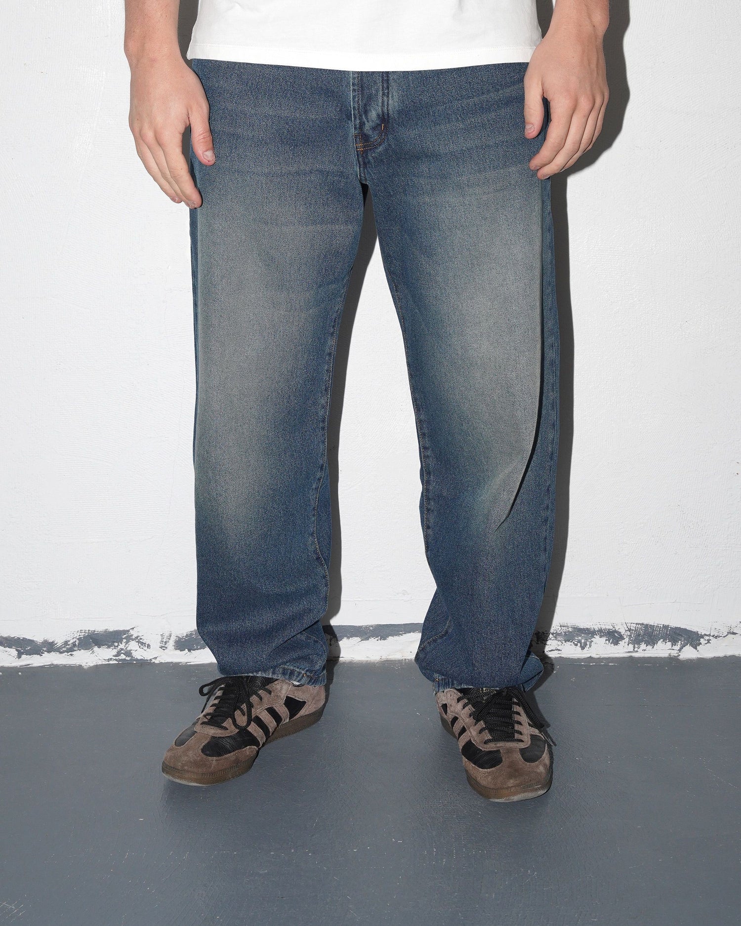 DRS Pants, Washed Denim