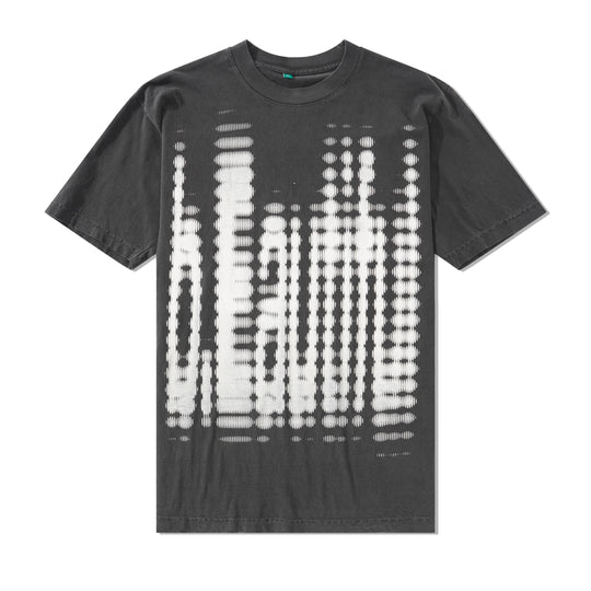 Vapor Logo Tee, Vintage Black / Metallic Silver