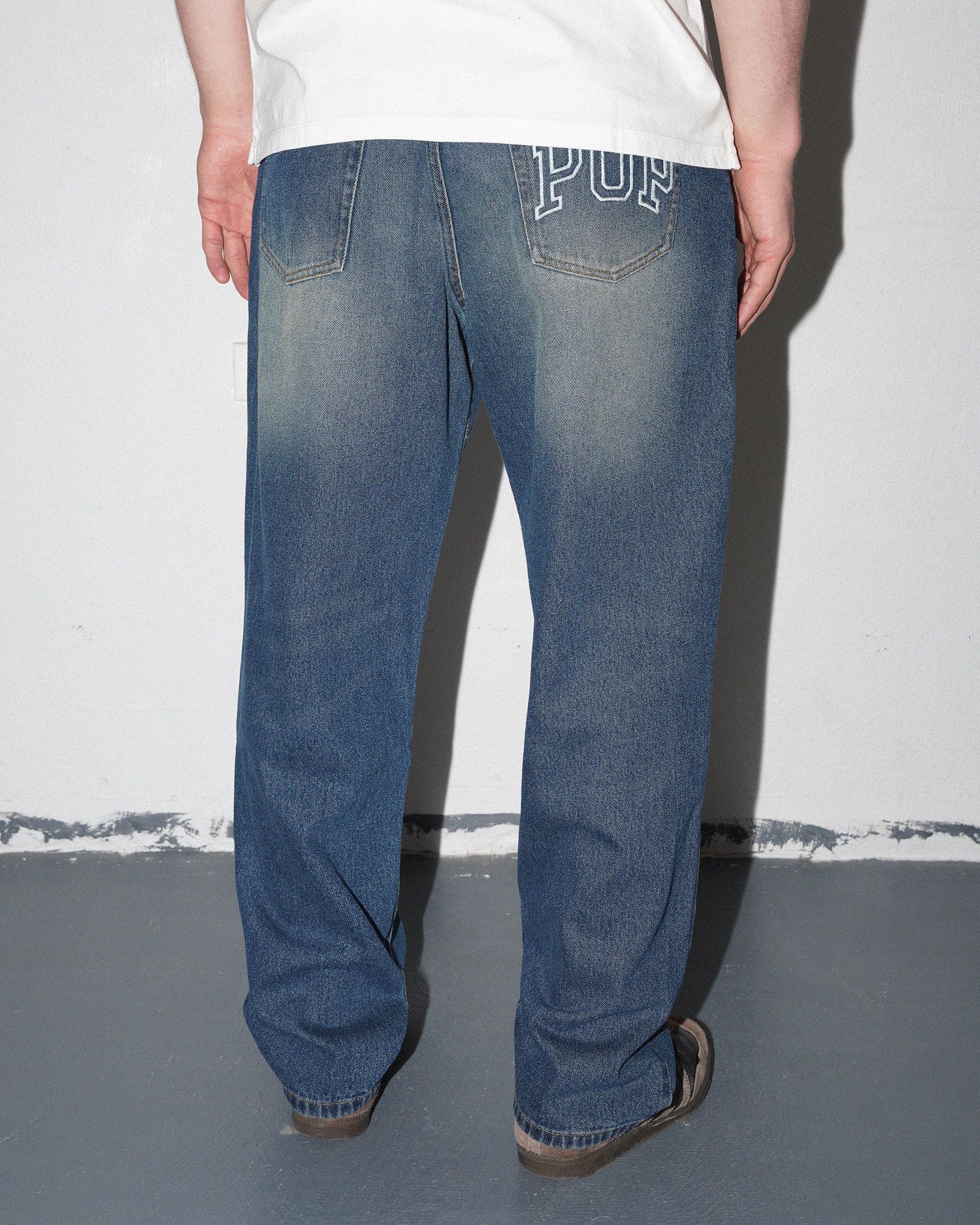 DRS Pants, Washed Denim