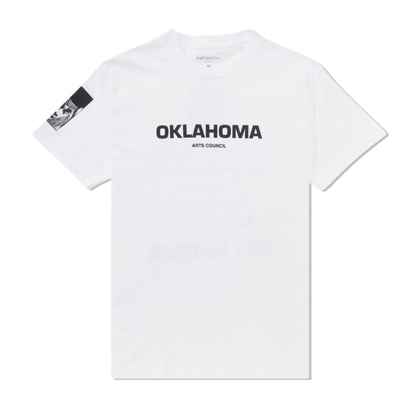 Full Court Press Mason Tee, White
