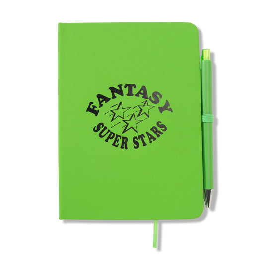 Notebook & Pen, Lime