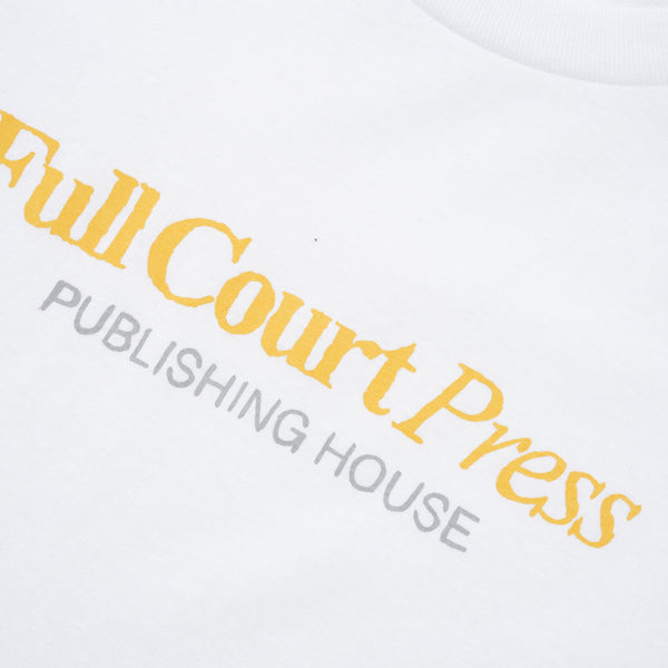Full Court Press FCP Splash Logo Tee, White
