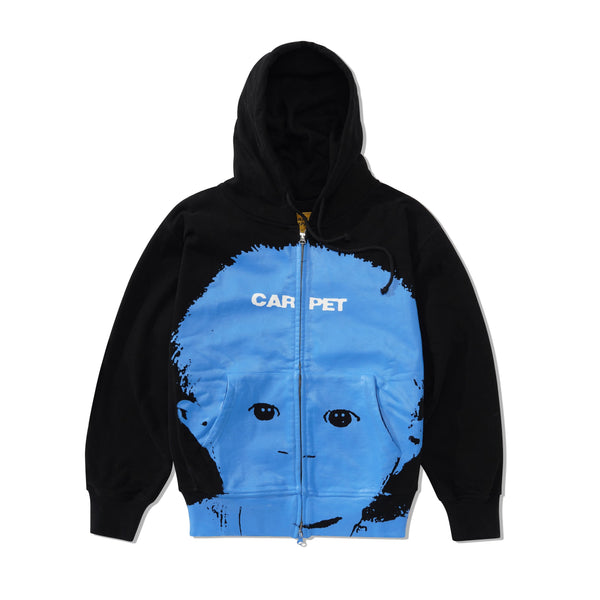 Carpet Company Babyphat Zip-Thru Hood, Black