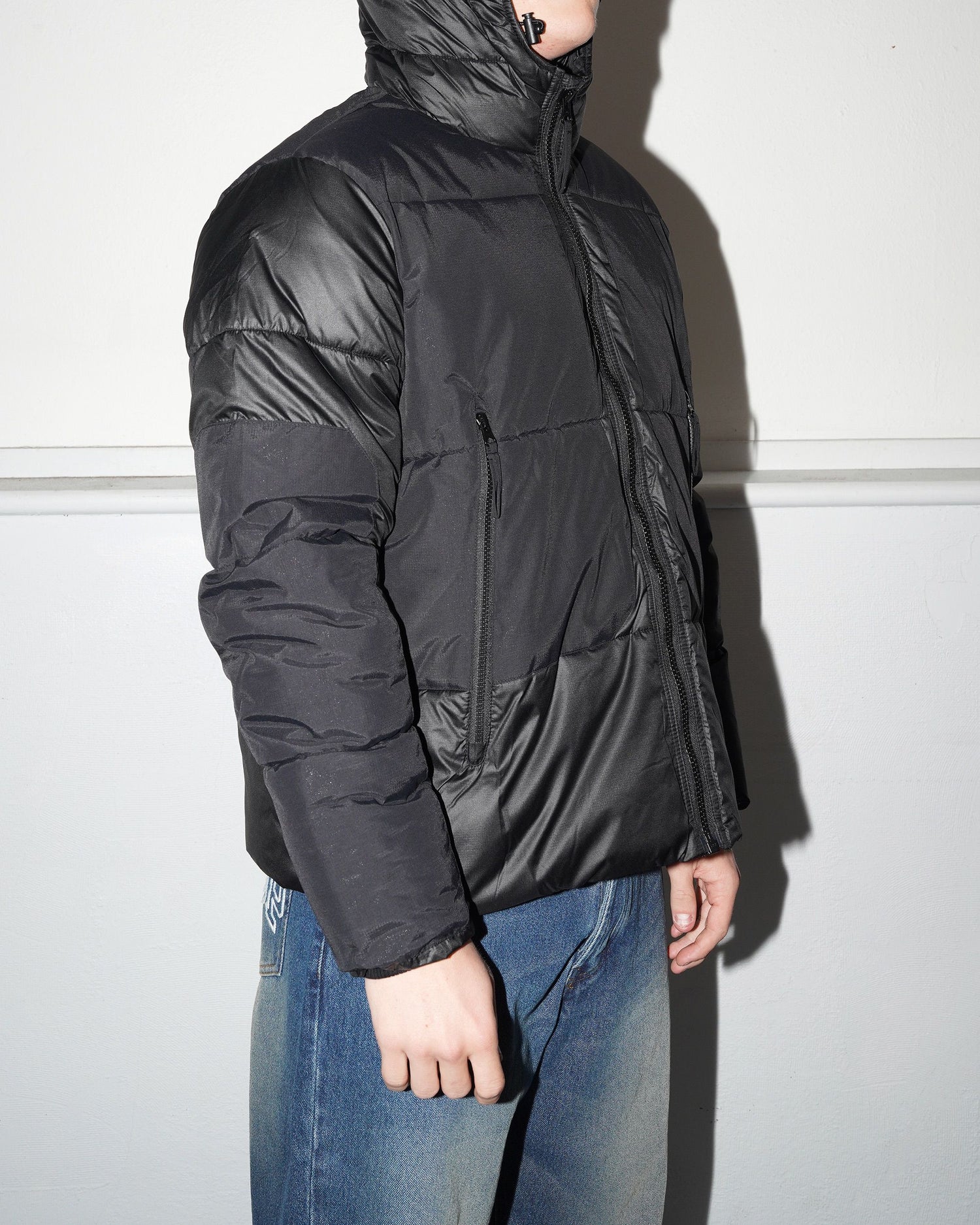 Pop Puffer Jacket, Black