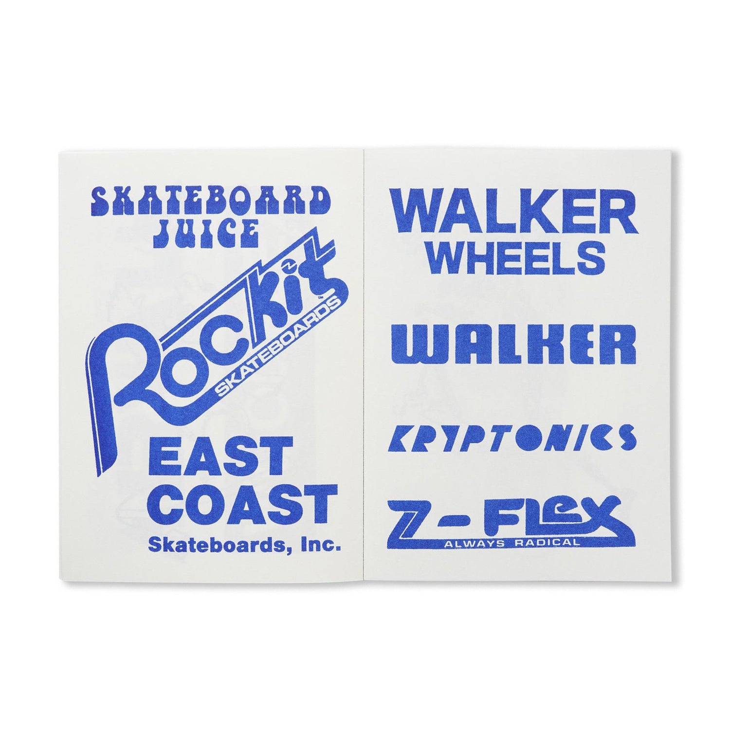 KFAX11 - Free Wheelin' Early Skateboard Company Logos