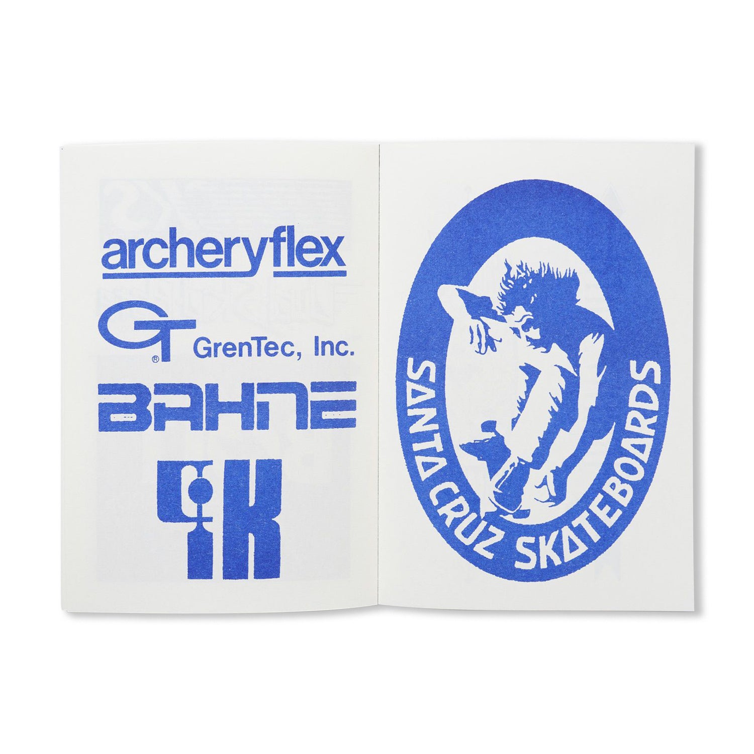 KFAX11 - Free Wheelin' Early Skateboard Company Logos