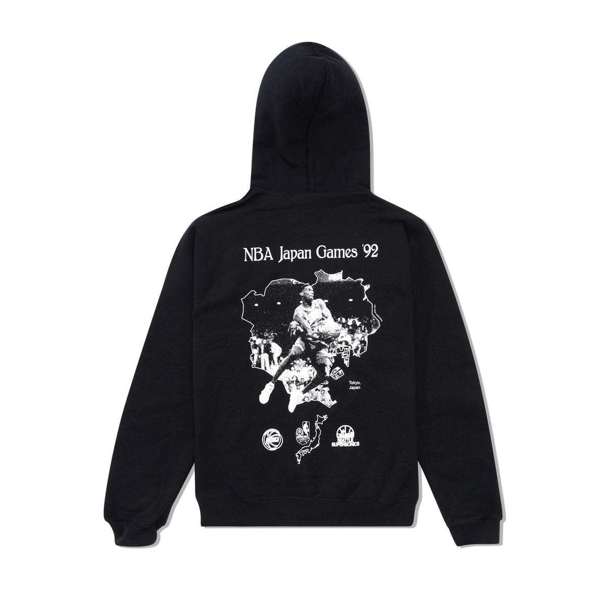 Japan Games Pullover, Black