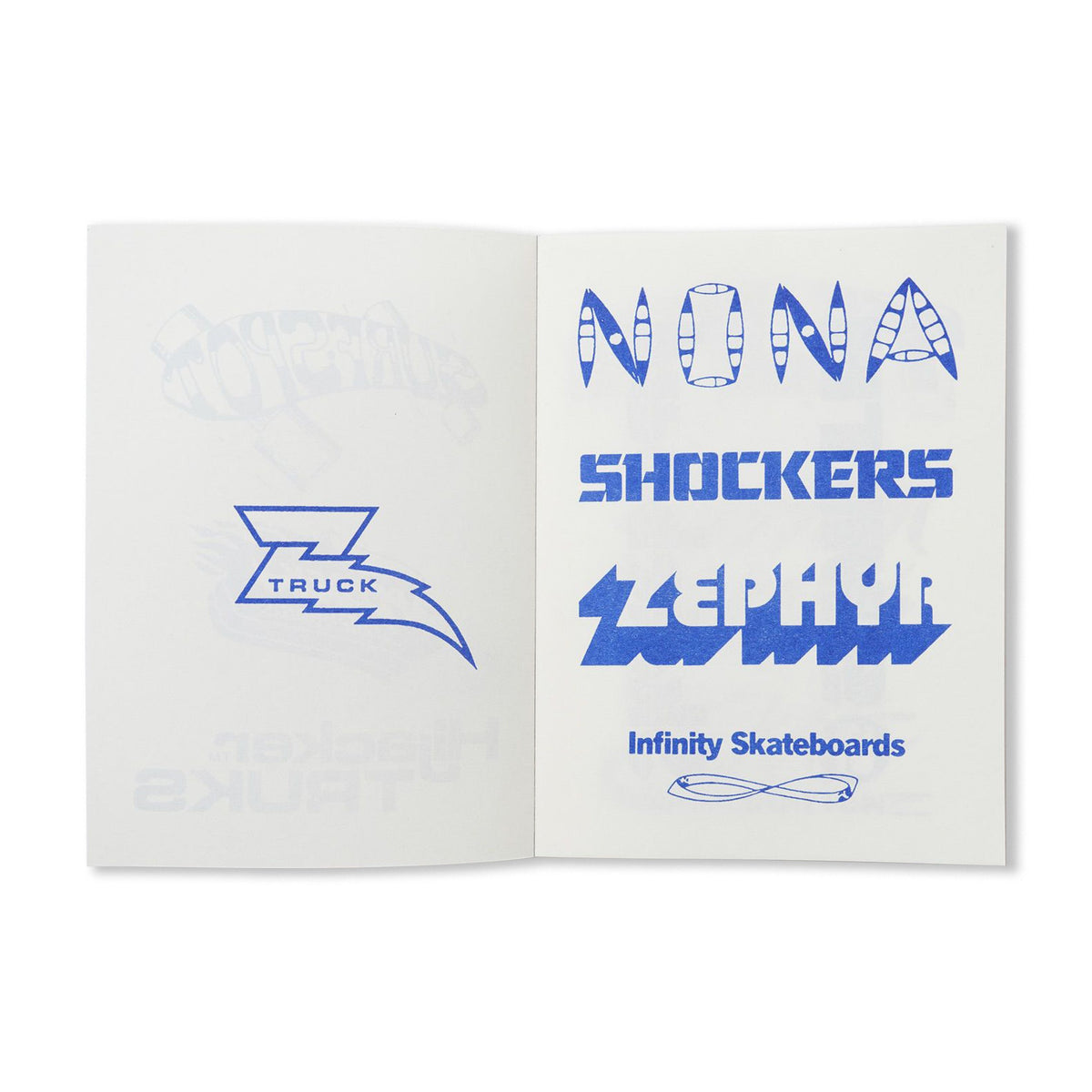 KFAX11 - Free Wheelin' Early Skateboard Company Logos