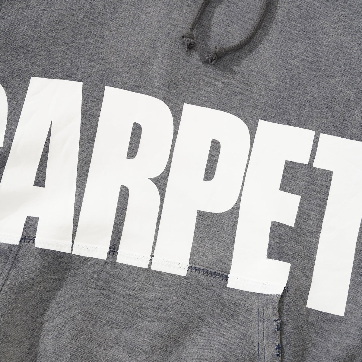 Battered Pullover Hood, Faded Black