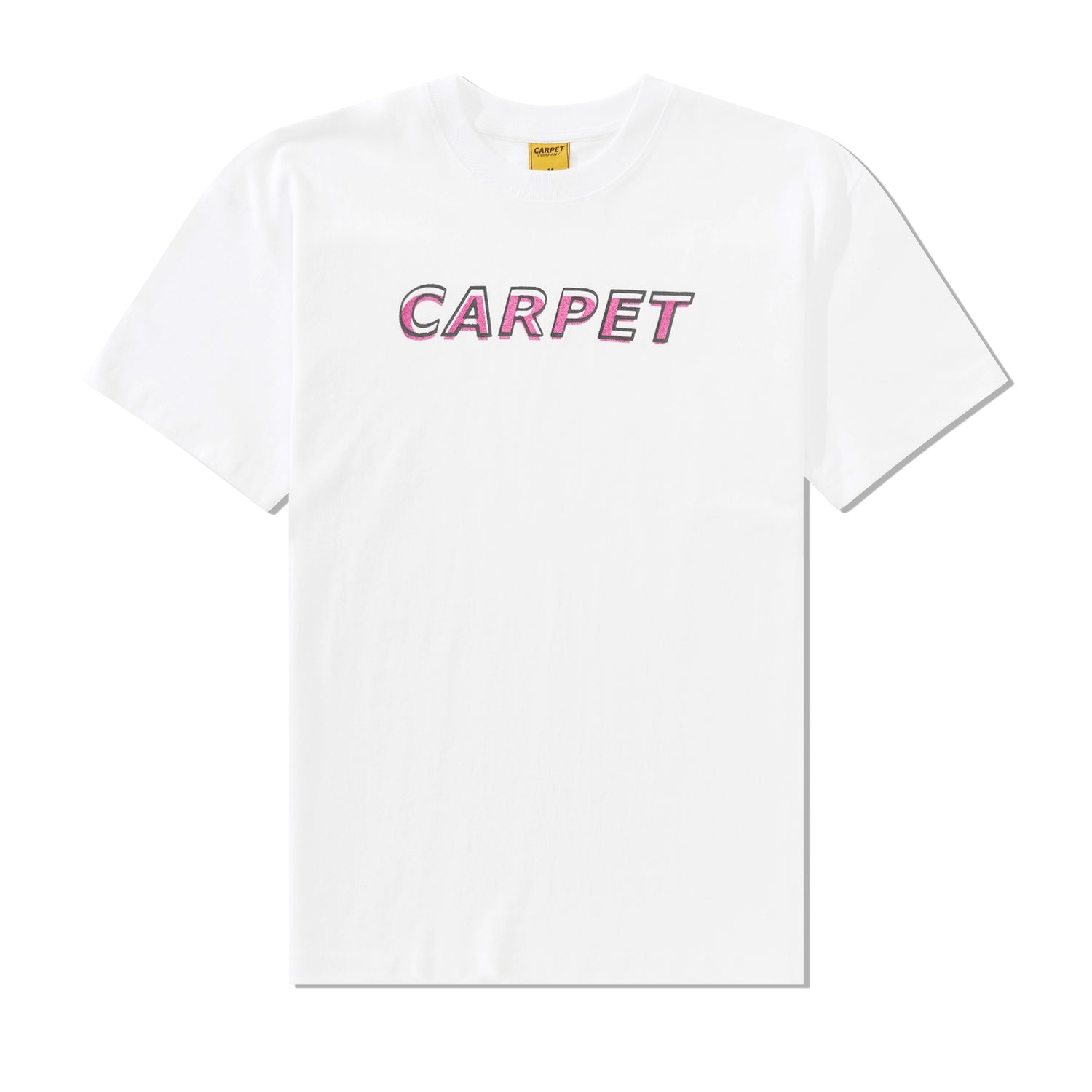 Misprint Tee, Metallic Pink