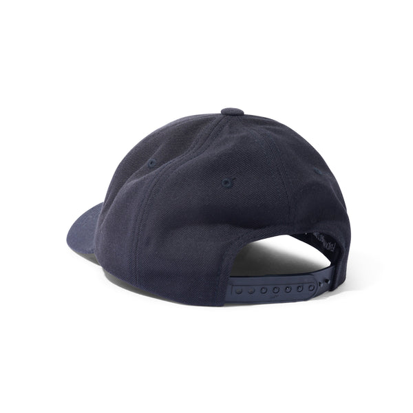 Fucking Awesome 3 Stamp Snapback Hat, Black