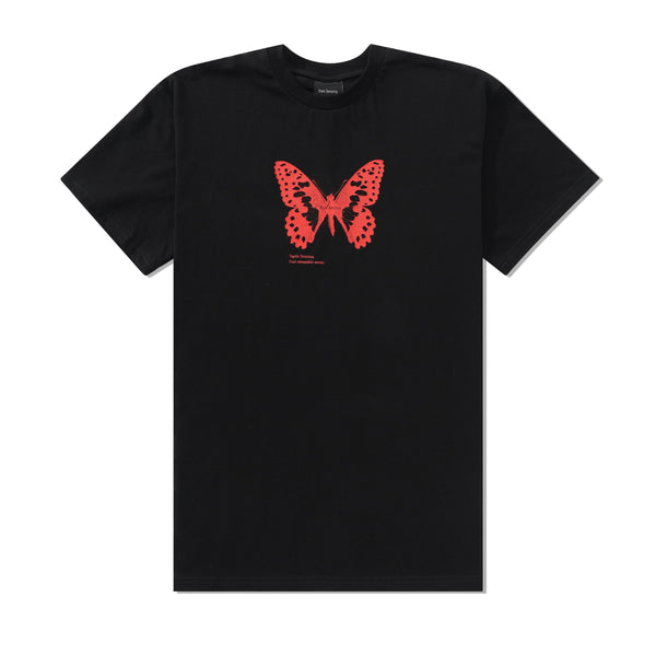 Bye Jeremy Butterfly Tee, Black