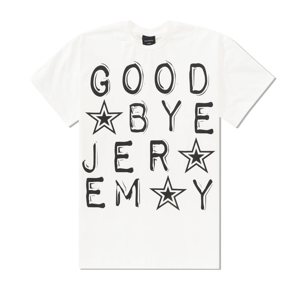 Bye Jeremy Sep Tee, White