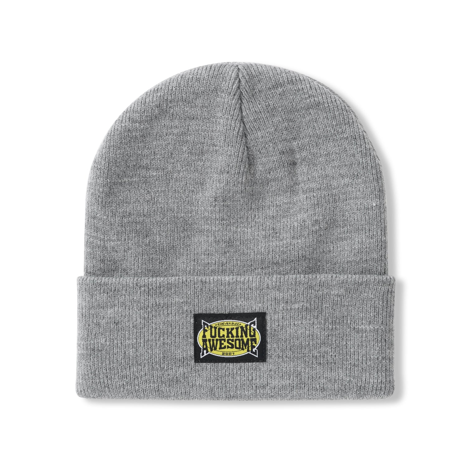 KO Cuff Beanie, Heather Grey