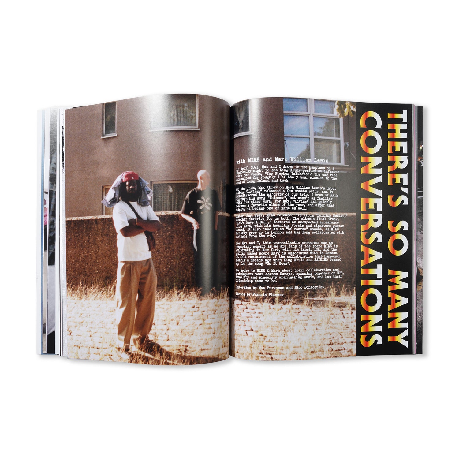 SAP Issue 006 - MIKE + Mark William Lewis