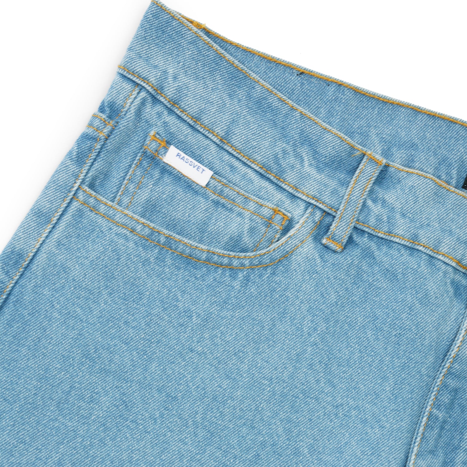 Classic Denim Pants, Light Blue