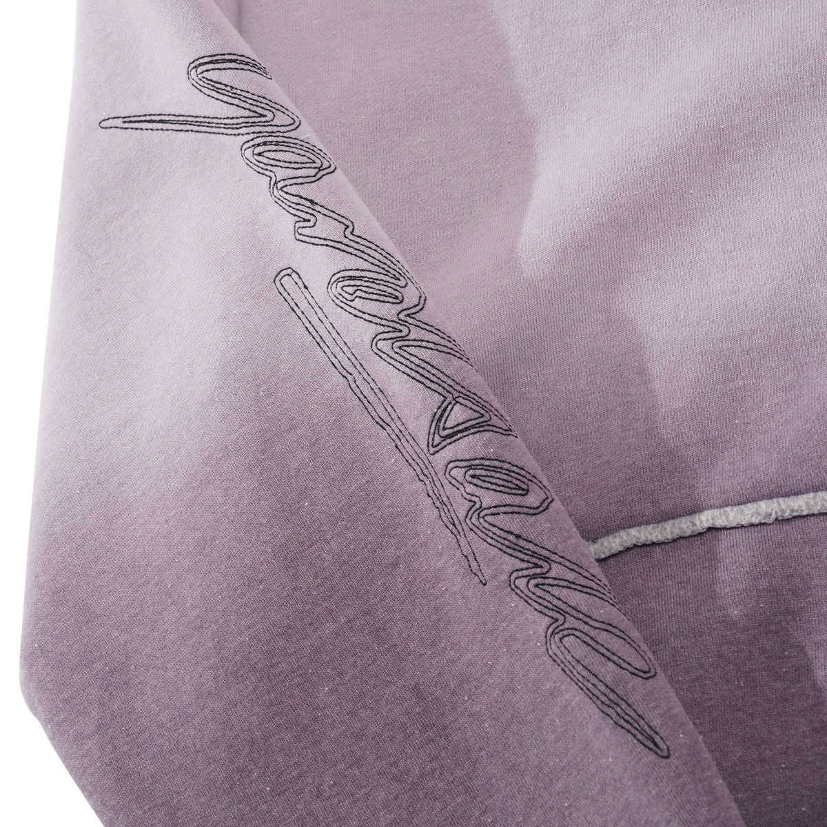 Ombre Zip-Thru Pullover Hood, Purple