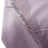 Ombre Zip-Thru Pullover Hood, Purple