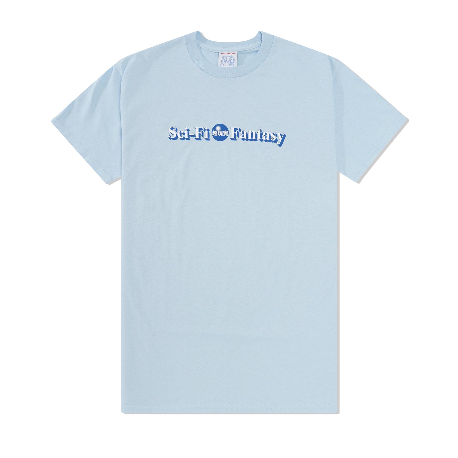 Desk Logo Tee, Powder Blue