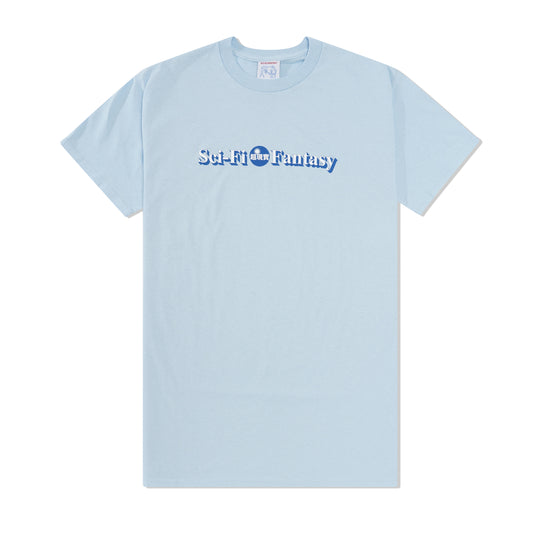 Desk Logo Tee, Powder Blue