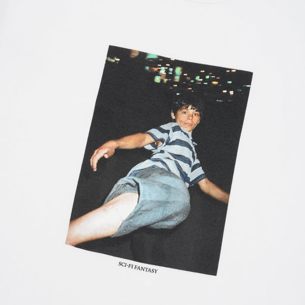 Sci-Fi Fantasy Jerry Hsu Photo Tee, White