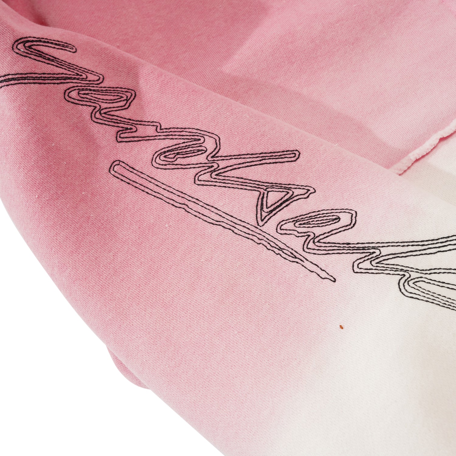 Ombre Zip-Thru Pullover Hood, Pink