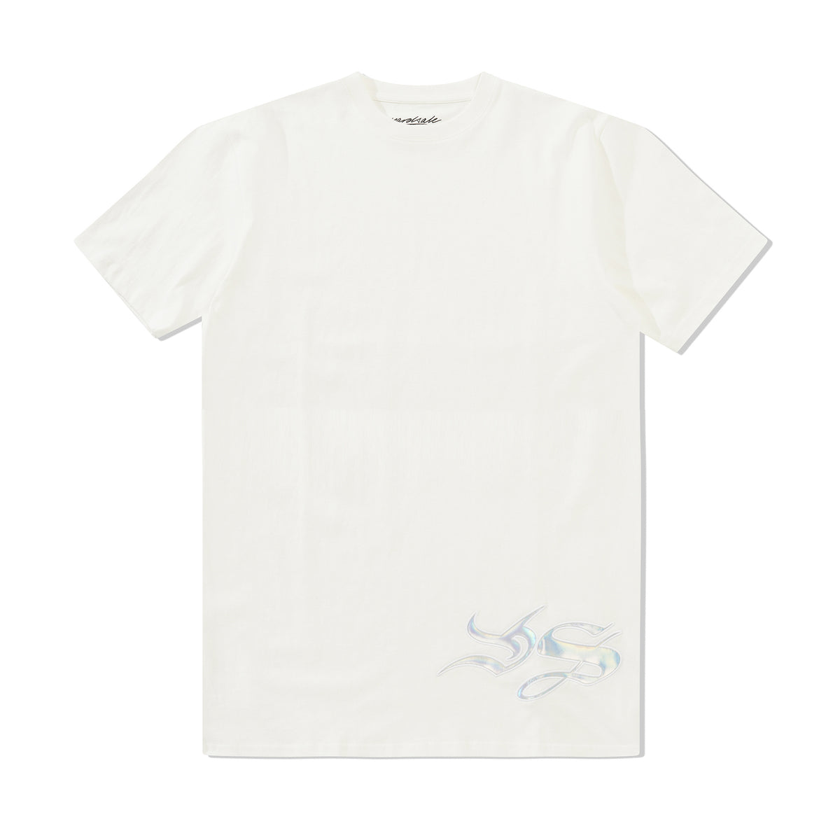 YS Applique Tee, White
