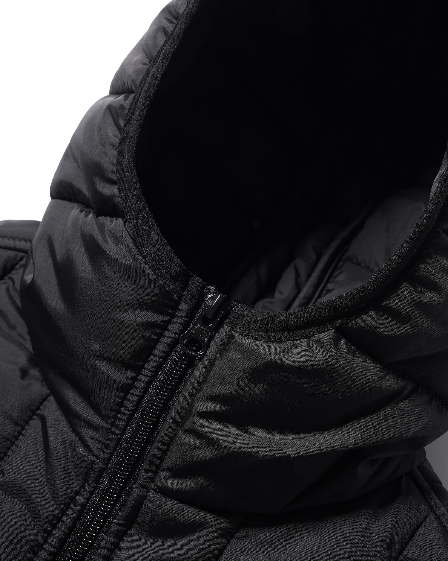 Anorak Puffer Jacket, Black