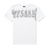 Knight Font Tee, White