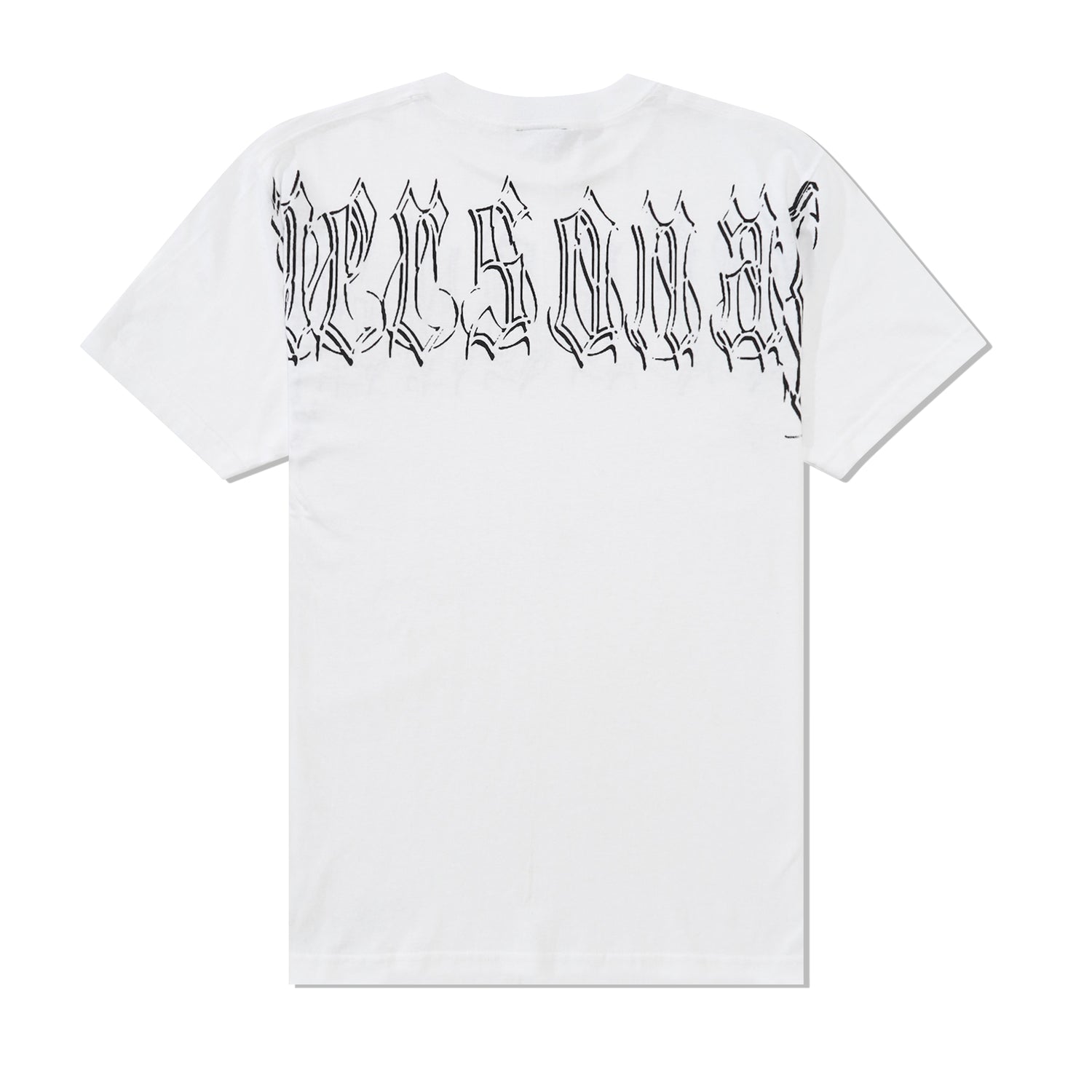 Knight Font Tee, White