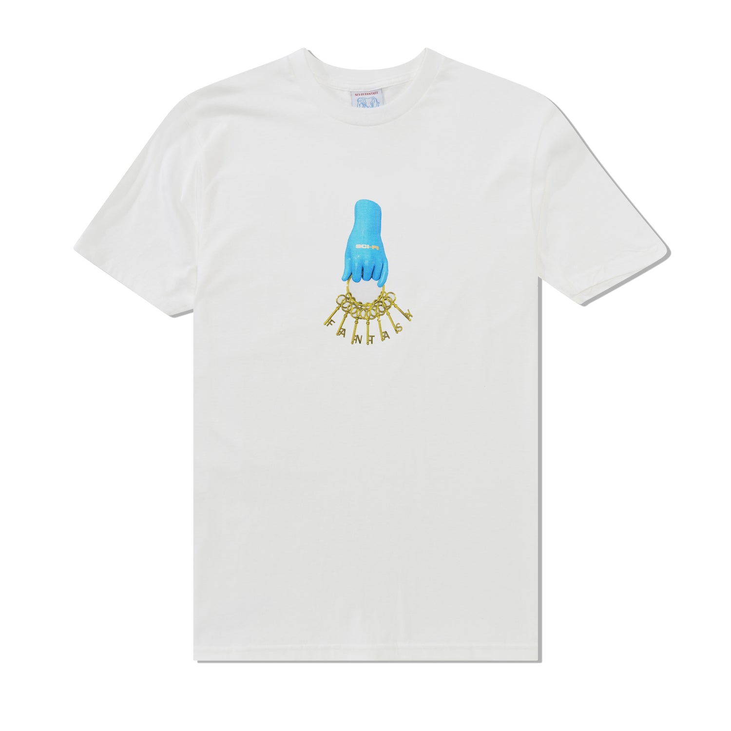 Keys Tee, White