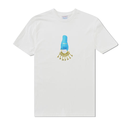 Keys Tee, White