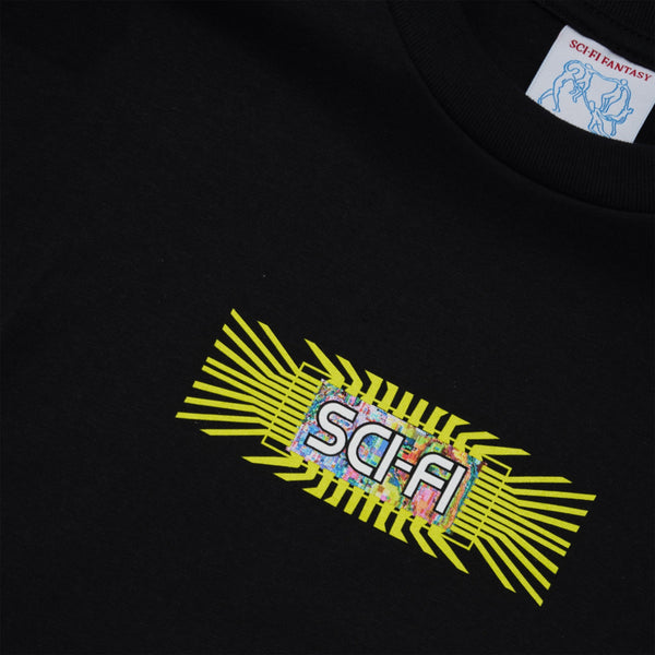 Sci-Fi Fantasy Chip Tee, Black