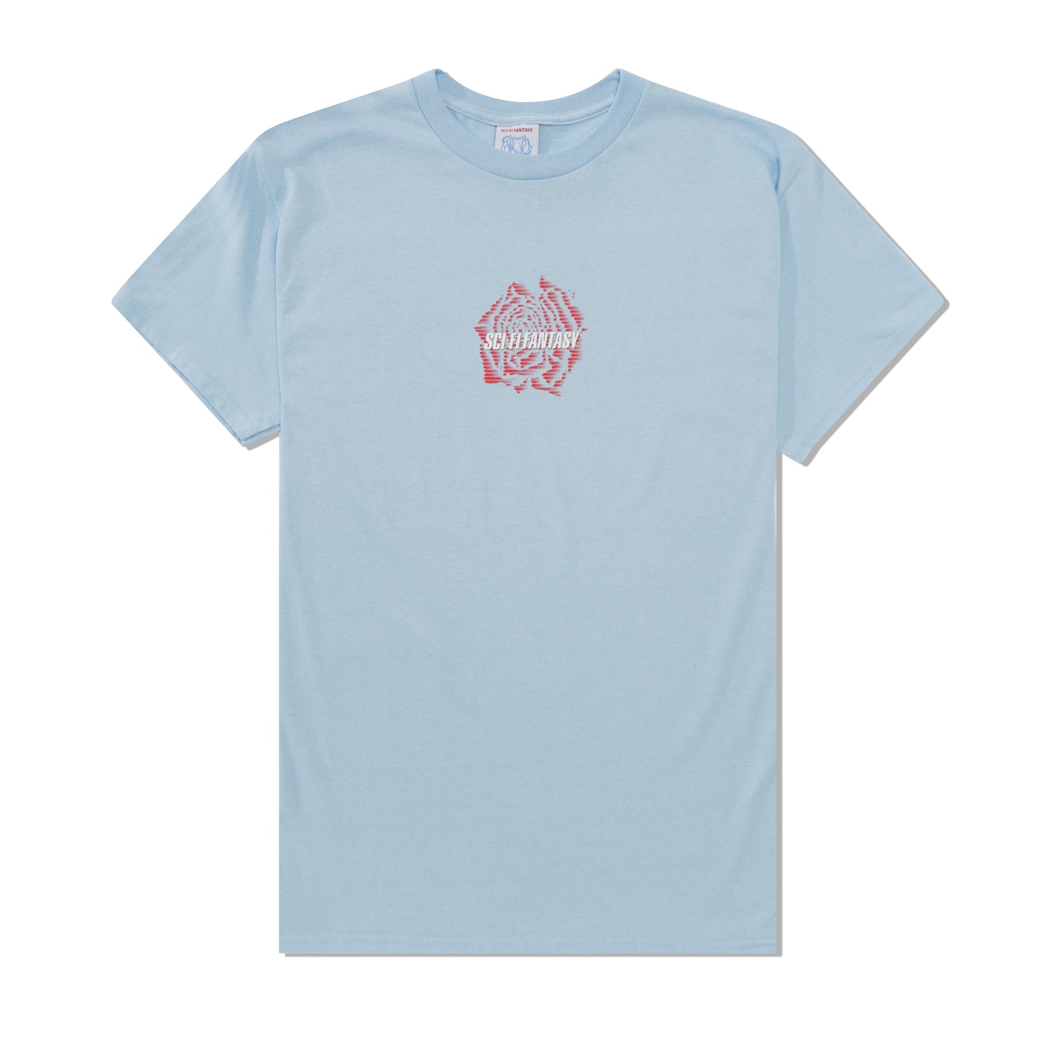 Rose Tee, Light Blue