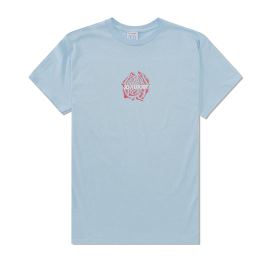 Rose Tee, Light Blue