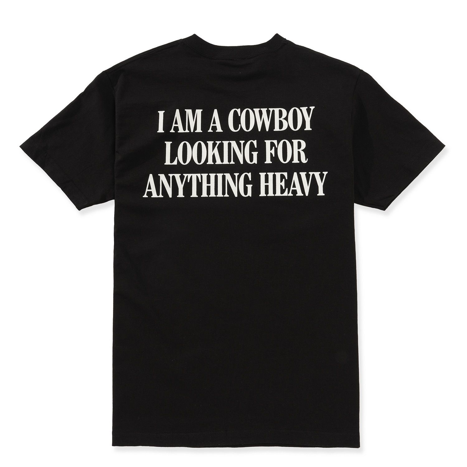 Cowboy Tee, Black
