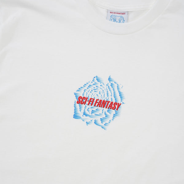 Sci-Fi Fantasy Rose Tee, White