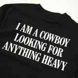 Cowboy Tee, Black