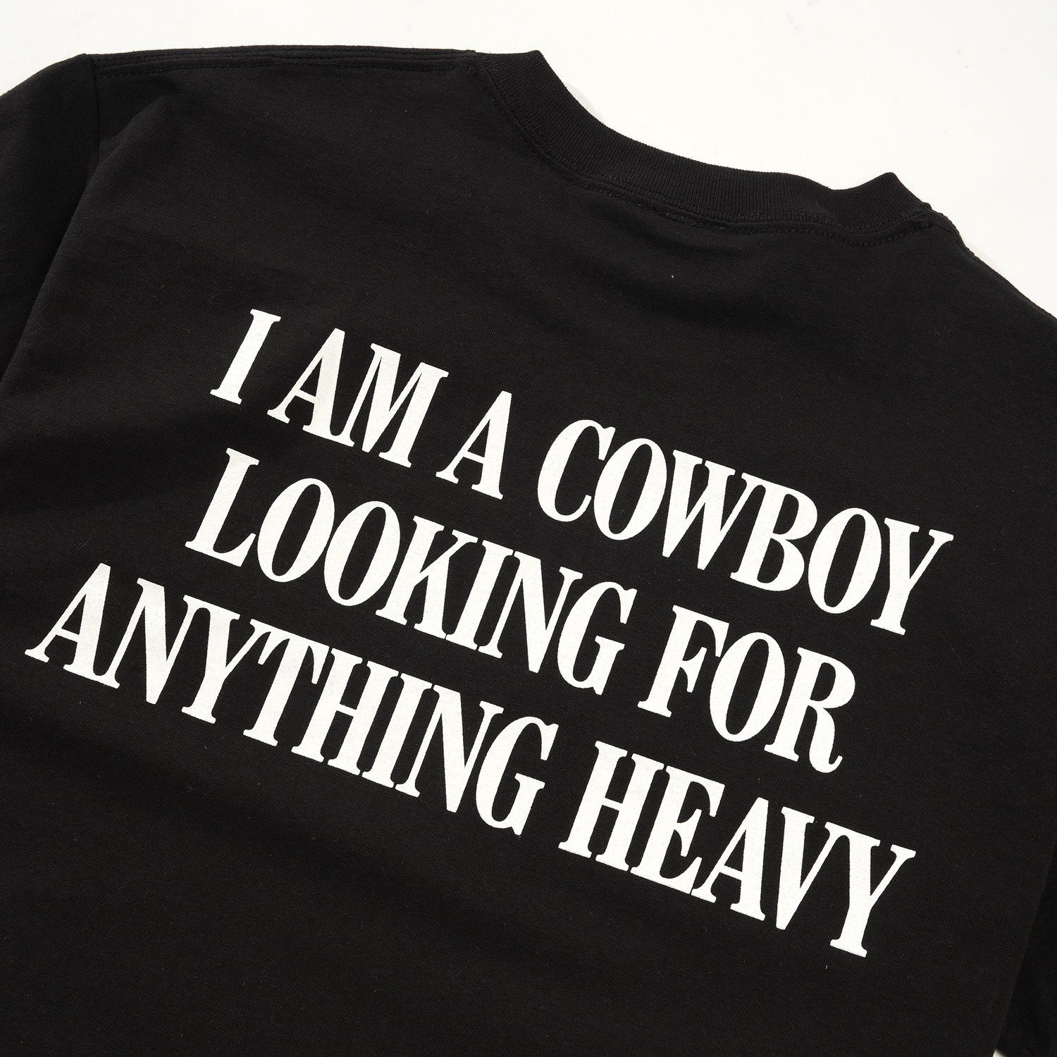 Cowboy Tee, Black