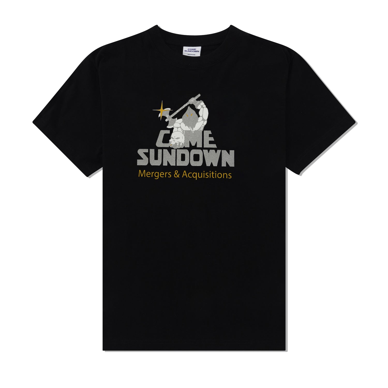 Mergers Tee, Black